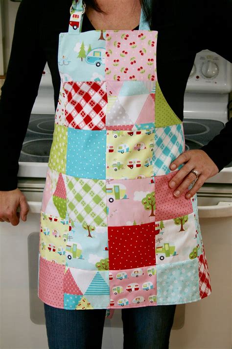 Image result for Patchwork Apron Pattern