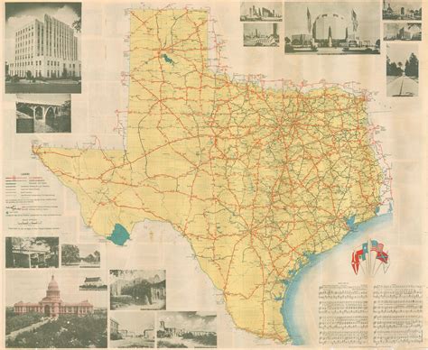 Texas Highway Map