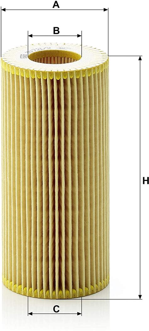 Buy Mann-Hummel HU 721/2 X - Oil Filter Element - Metal Free Online at ...