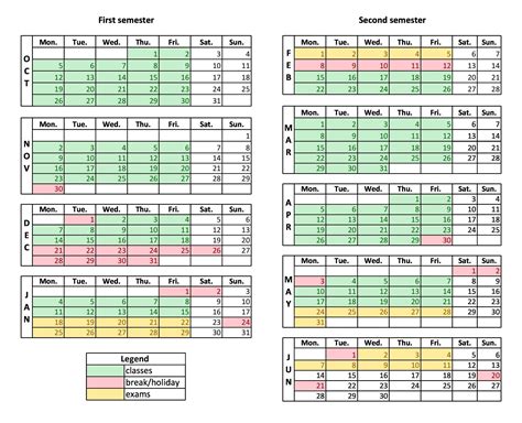 Stay organized with the URI Academic Calendar