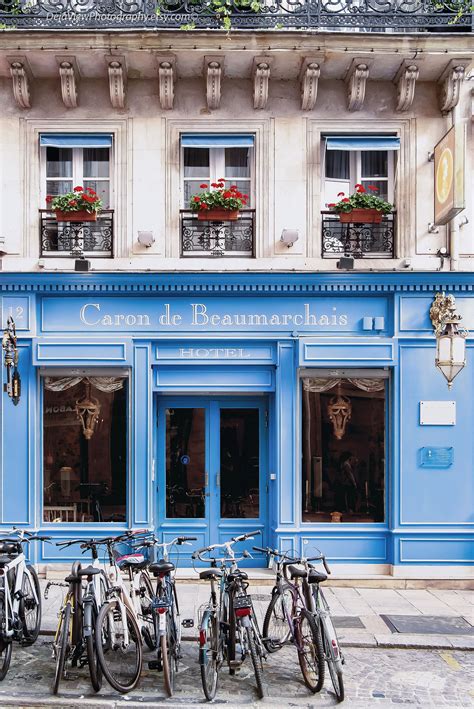 Paris Photography Print: Hotel Caron De Beaumarchais, Le Marais - Etsy ...
