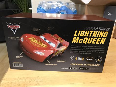 Ultimate Lightning McQueen Sphero CARS 3 III Electronic LCD Remote ...