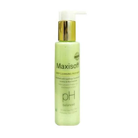 Buy MAXISOFT DEEP CLEANSING FACE WASH (100 ML - PACK OF 1) Online & Get ...