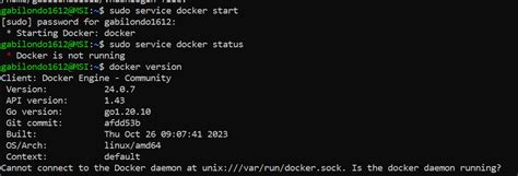 Docker Daemon Not Running 的图像结果