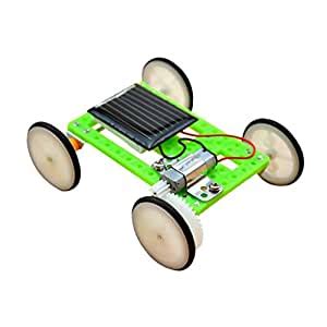 Homyl DIY Solar Powered Assemble Car, Creative Invention Learning Toy ...
