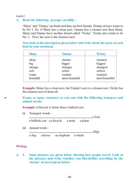 Image result for English Class 8 PDF