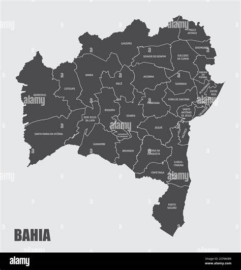Bahia Map High Resolution Stock Photography and Images - Alamy