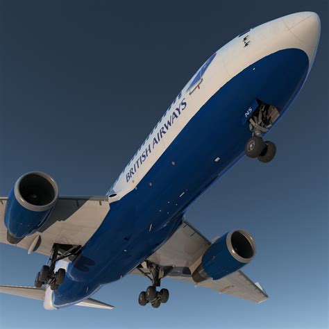 Boeing 767 200ER British Airways 3D | 3D Molier International