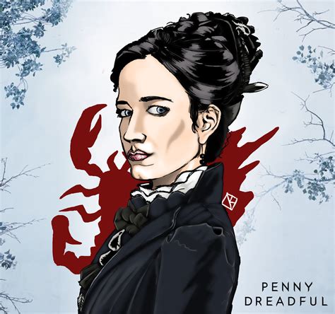 ArtStation - Vanessa Ives Penny Dreadful Fan Art