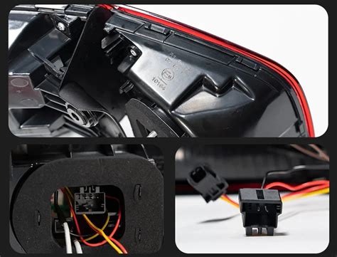 VW Tiguan Tail Lights 2012-2016 Tiguan LED Tail lamp light LED DRL ...