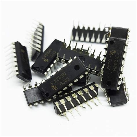 MAX232 N / ILX232 Interface transceiver of RS-232 standard with one su ...