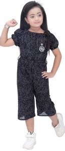 jishagarments Polka Print Girls Jumpsuit - Buy jishagarments Polka ...