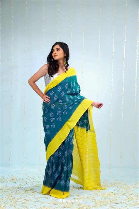 Pure Ikkat Silk Sarees Online | Ikat Designs | Singhania's