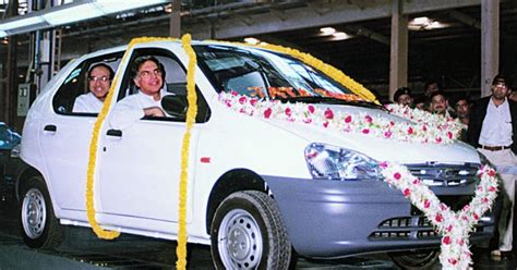 First Tata motors Indica budget hatchback rolls out of factory as Ratan ...