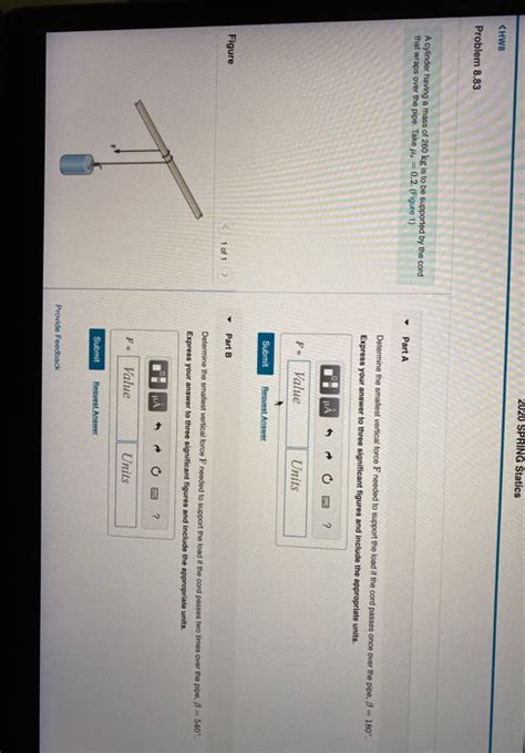 Image result for Statics Spring Problem