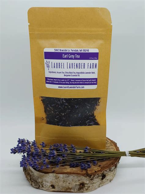 Earl Grey tea w/lavender — Laurel Lavender Farm