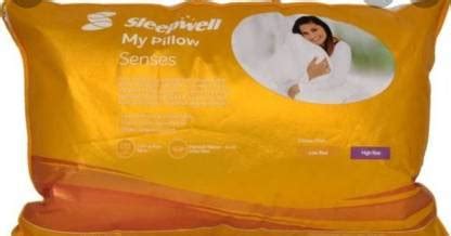 Sleepwell Pillow Set || Comfort And Support Pillow Microfibre Solid ...