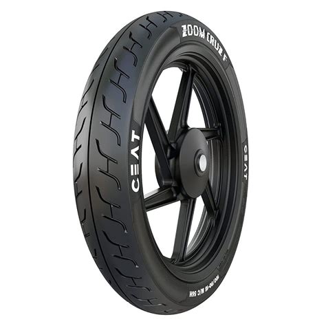 CEAT 100/90-18 ZOOM CRUZ F 56H TUBELESS TYRE | Front | Car Tyre for ...
