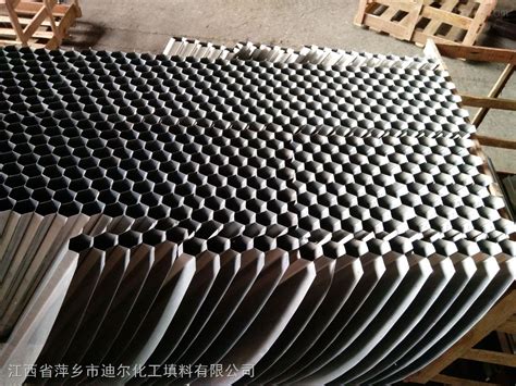 304不锈钢六角蜂窝斜管填料-江西省萍乡市迪尔化工填料有限公司