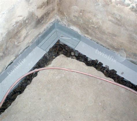 Basement Floor Drain Channel - Openbasement