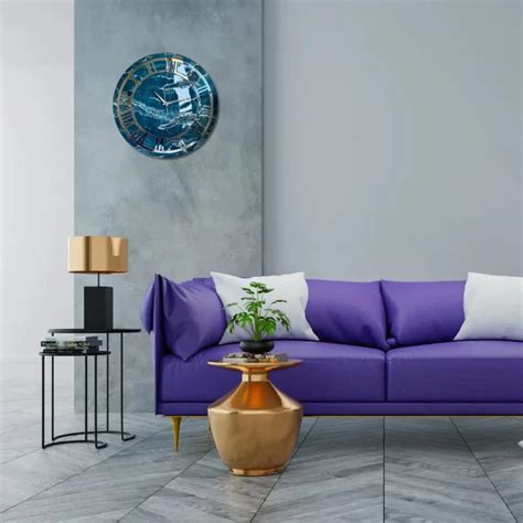 Buy Luxury Resin Wall Clock Online in India : ResinClocks.in