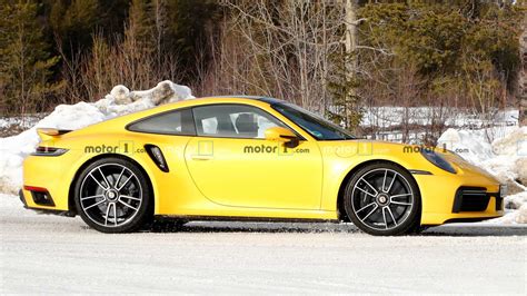 New Porsche 911 Turbo S Looks Delicious In Yellow