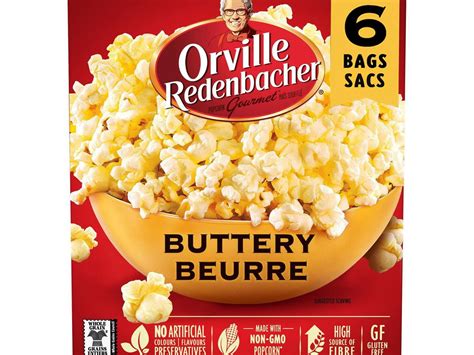 Orville Redenbacher's Butter Popcorn Nutrition Facts - Eat This Much