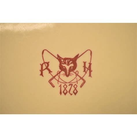 "Pair x The Rockaway Hunting Club Plates by Shenango"