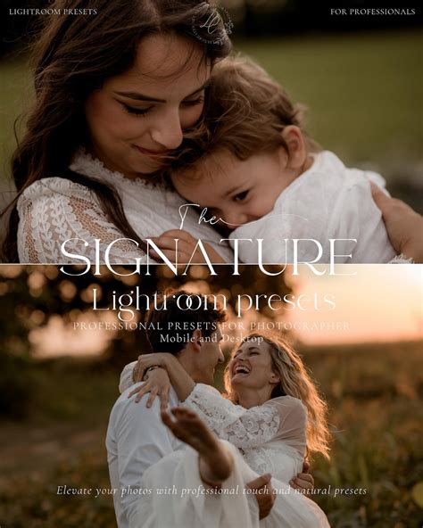 Signature Lightroom Presets Bundle | Warm Earthy Wedding & Family ...