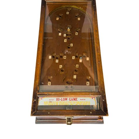 1932 Dallas Novelty Antique Hi-Low Pinball Game For Sale at 1stDibs ...