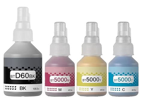 RC PRINT Ink Compatible for Brother BT6000Bk / BT5000 DCP T310, T300 ...