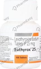 Eltroxin 25 MCG Tablet (60): Uses, Side Effects, Price & Dosage | PharmEasy
