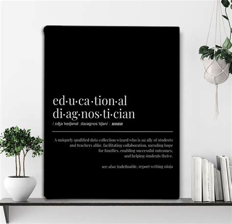 OXW Funny Office Decor Canvas Wall Art, Educational India | Ubuy