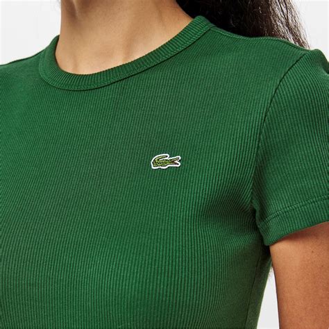 Lacoste | Women's Slim Fit T-Shirt | Women | Green | Flannels