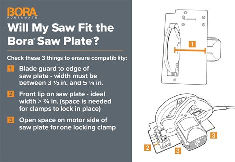 Buy Bora 5pc WTX Premier Set For Straight Cuts With Your Circular Saw ...