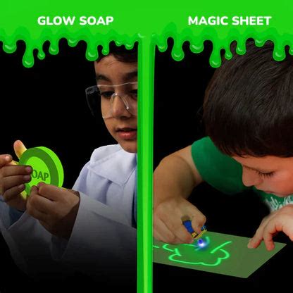 Glow in the Dark Science Lab Educational Kit for Kids – Jr.Billionaire