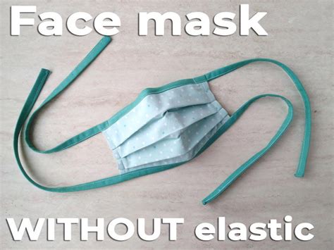 Image result for Face Mask Tutorial without Elastic