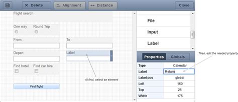 Image result for Visual HTML Form Designer