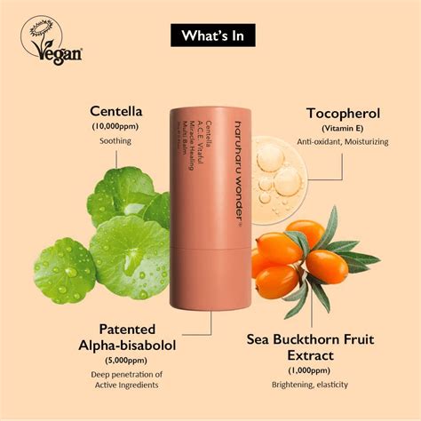 HARU HARUWonder CentellaA.C.E. Vitaful Miracle Healing Balm - Glow Time
