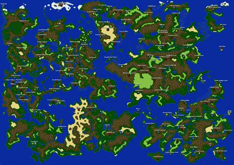 New World Map Maker Rpg Ceremony – World Map With Major Countries