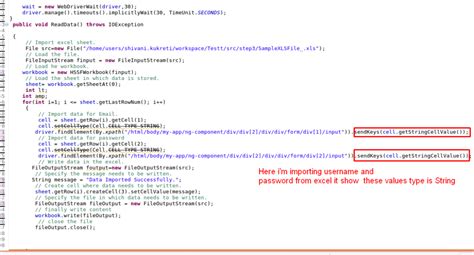 Data Provider in Selenium Using Excel Step by Stpe 的图像结果