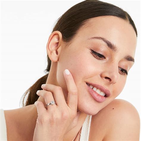 IGI 1.01 Carat H-VVS1 Very Good Cut Princess Diamond Comfort Fit ...