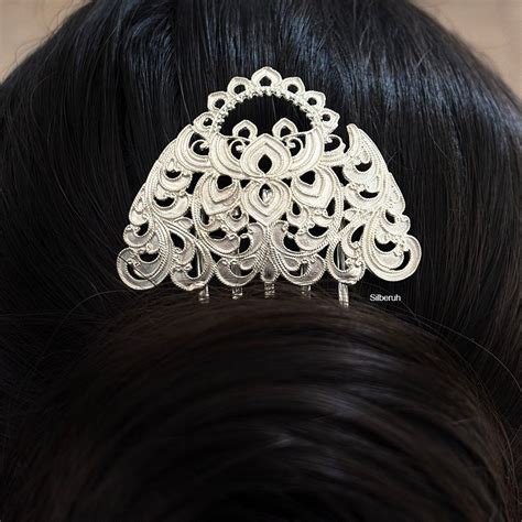 Ornamental Silver Hair Pin – SILBERUH