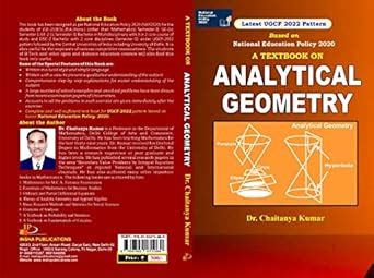 Buy A Text Book on Analytical Geometry Book Online at Low Prices in ...