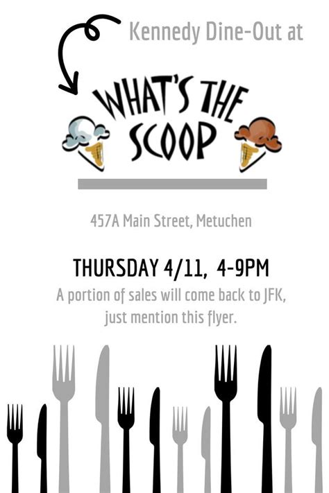 Kennedy Dine Out at What’s the Scoop, What's The Scoop, Metuchen, 11 ...