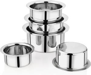 iVBOX Top-05 Stainless Steel 5-Pieces Induction and Gas Compatible Tope ...