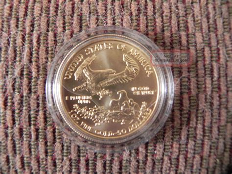 2008 Liberty $50 Dollar Coin, 1 Oz Fine Gold