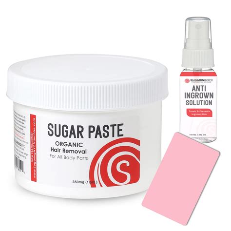 Buy Sugar Wax for Bikini, Brazilian, Legs, Arms kit with Anti Ingrown ...