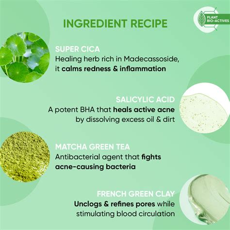 Cica & Salicylic French Green Clay Face Mask