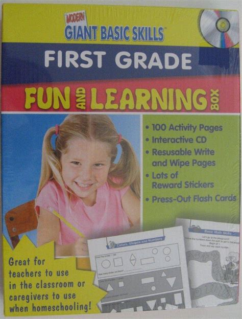 Buy Modern Giant Basic Skills Fun and Learning Box First Grade Book ...